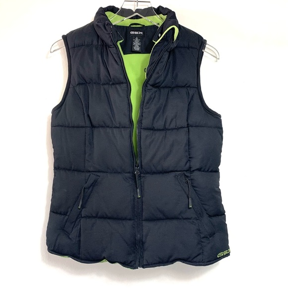 GSX Quilted Fleece Lined Puffer Vest - Picture 13 of 13